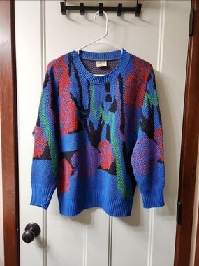 Aileen Vintage 80's Abstract Sweater